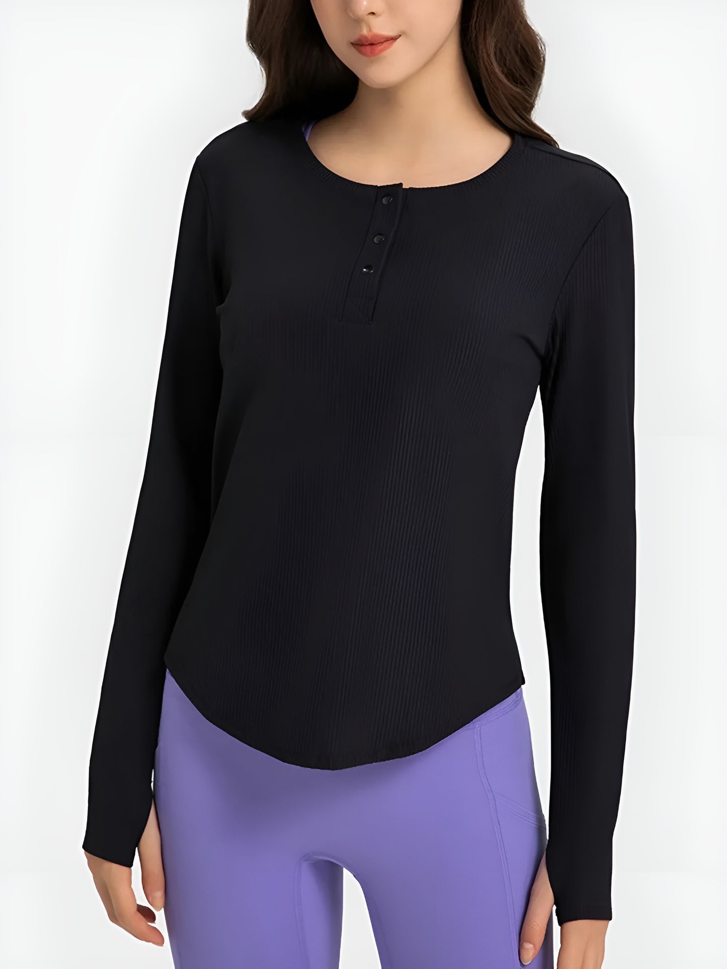 Sleek Long Sleeve Sport Top