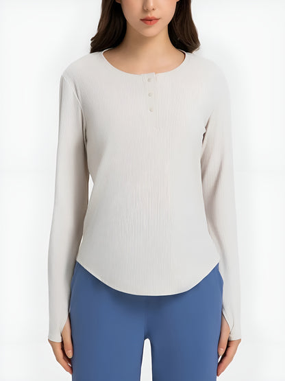 Sleek Long Sleeve Sport Top