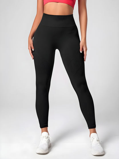 Lumi-Flex Black Workout Leggings