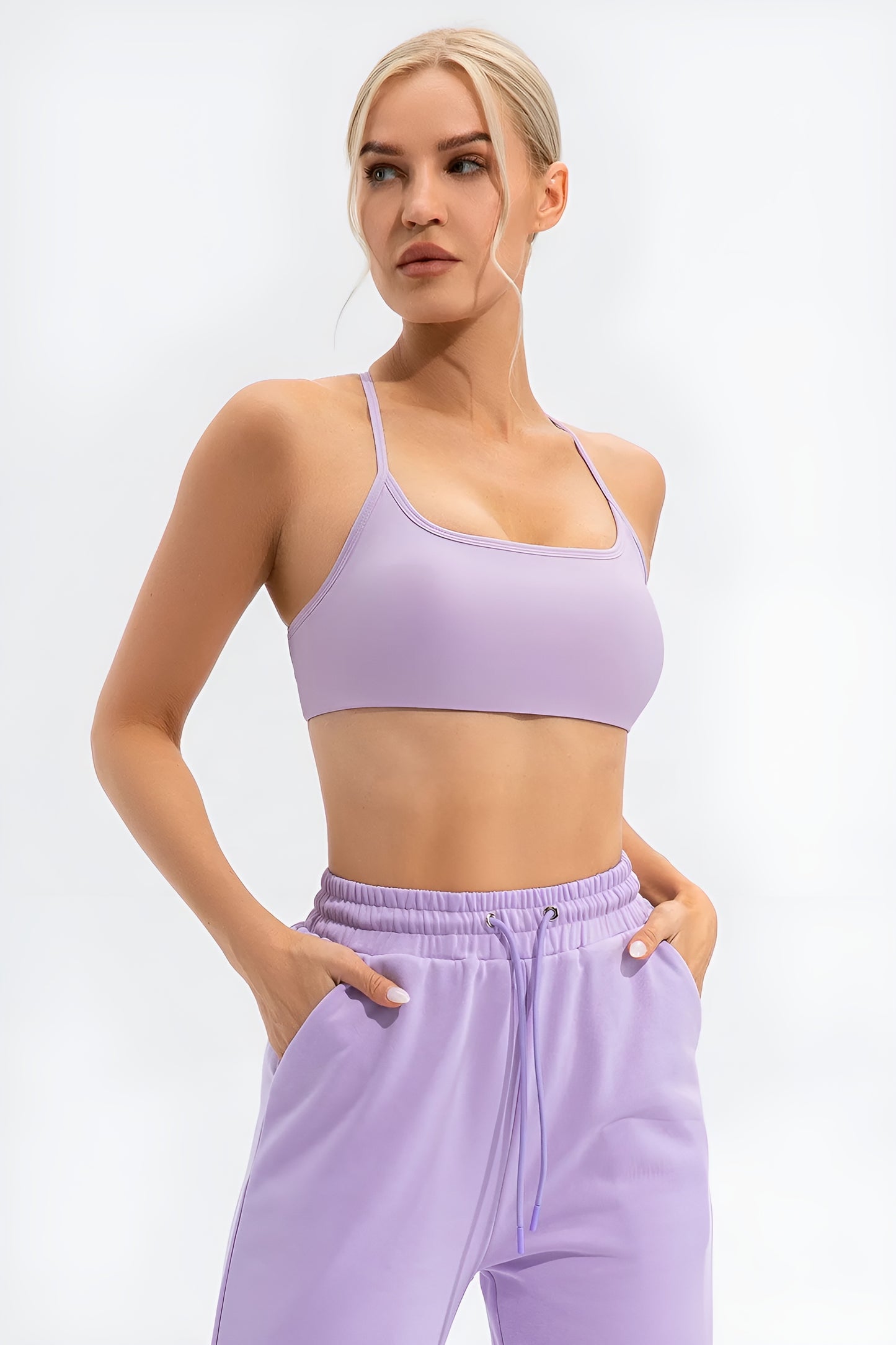 Dry-Tech Spaghetti Strap Sports Bra