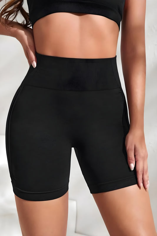 Unite Slim-Fit Black Active Shorts