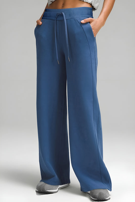 Unite Drawstring Wide-Leg Active Pants