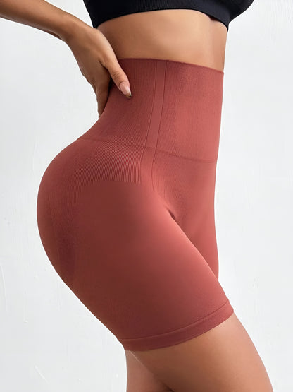 Lumi-Flex Seamless High Waist Running Shorts