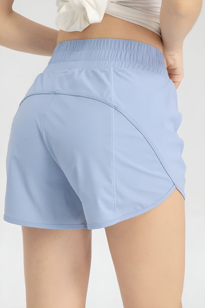 Lumi-Flex Elastic Waist Active Shorts