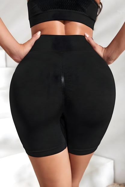 Unite Slim-Fit Black Active Shorts