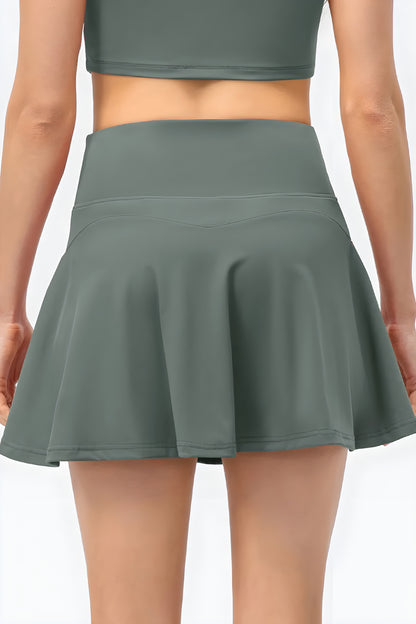 Unite High-Waist Active Tennis Skirt