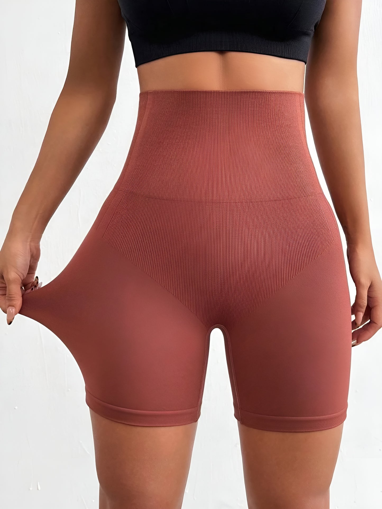 Lumi-Flex Seamless High Waist Running Shorts