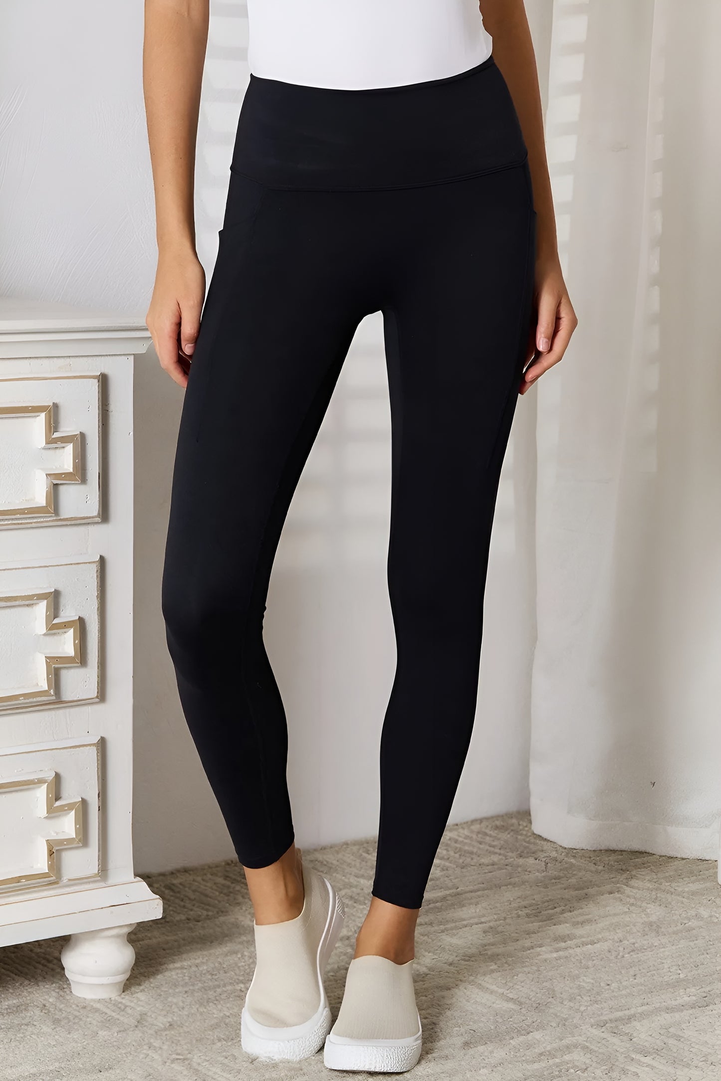 Lumi-Flex Black Sports Leggings