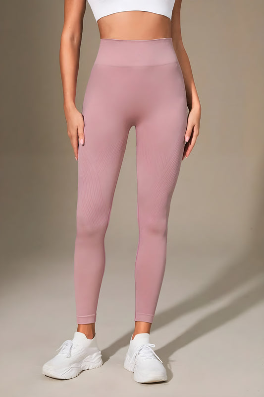 Unite Pink High-Waisted Sports Leggings