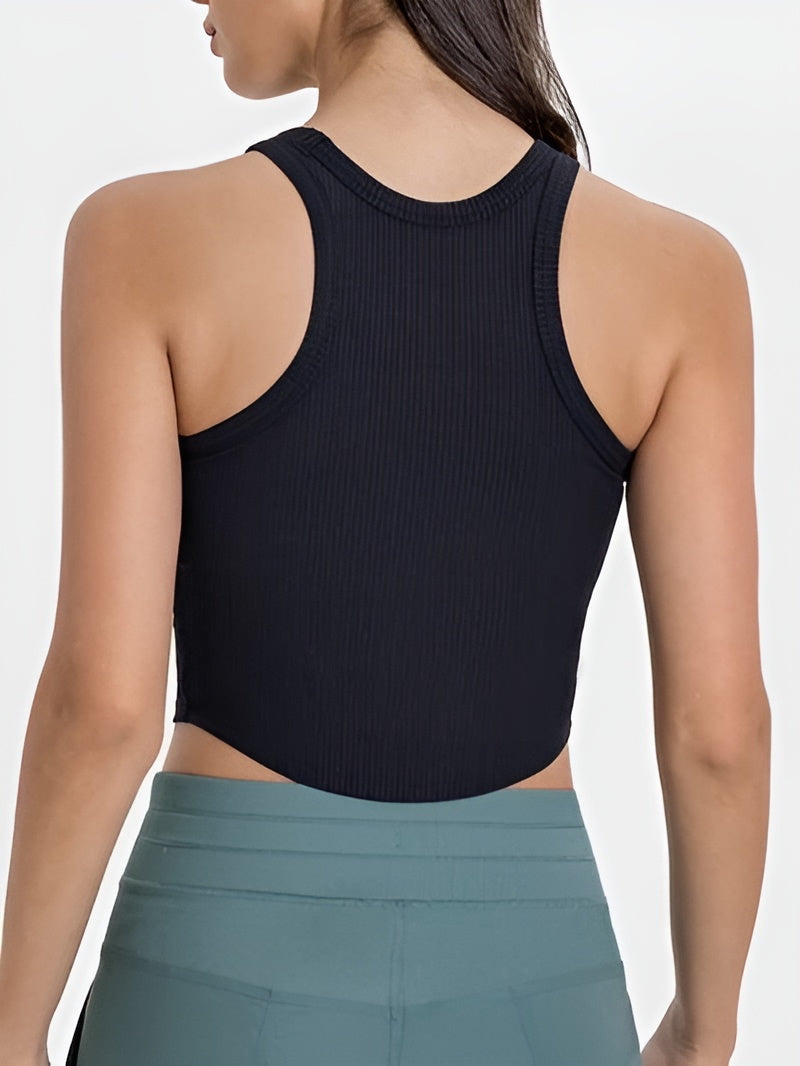 Round Neck Racerback Active Tank