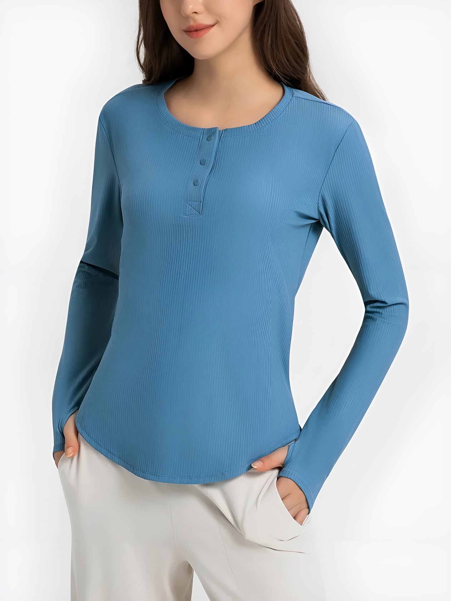 Sleek Long Sleeve Sport Top