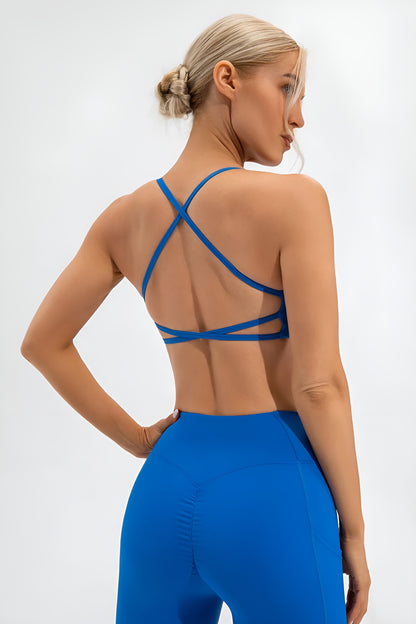 Dry-Tech Spaghetti Strap Sports Bra