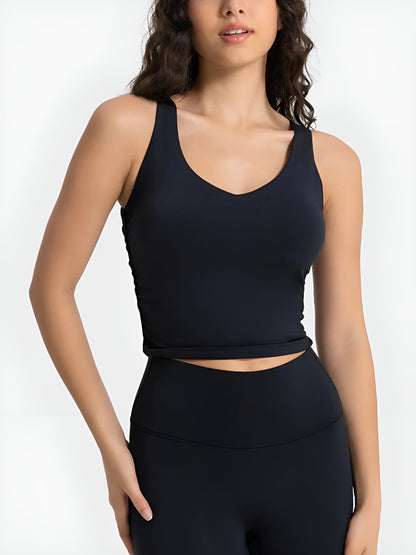 Dry-Tech Cropped Sport Tank