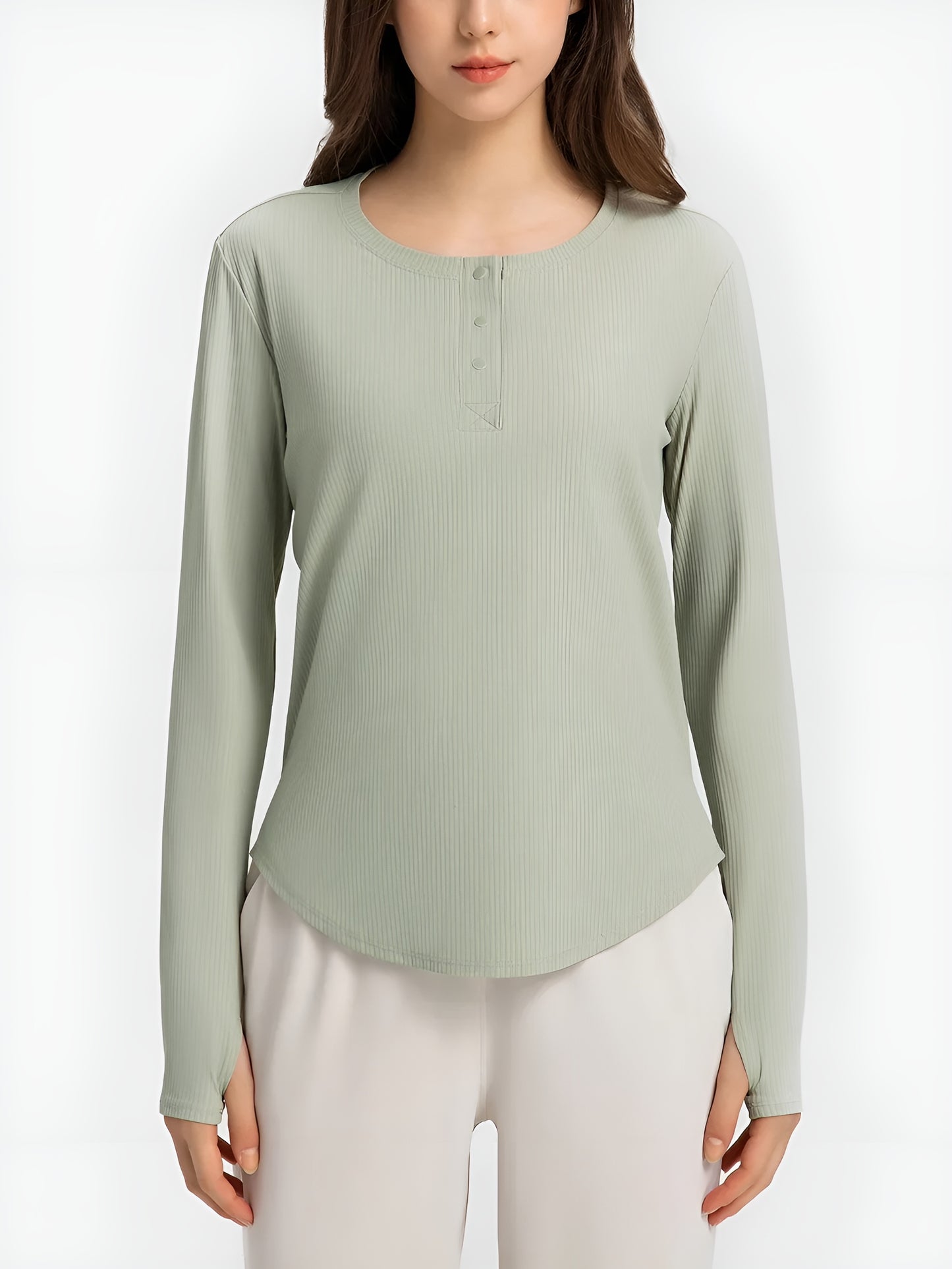 Sleek Long Sleeve Sport Top