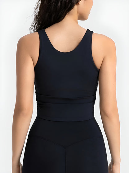 Dry-Tech Cropped Sport Tank