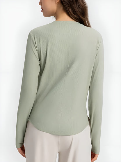 Sleek Long Sleeve Sport Top