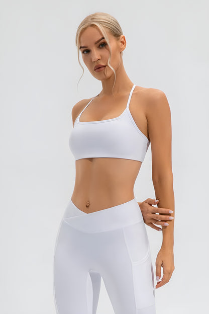 Dry-Tech Spaghetti Strap Sports Bra