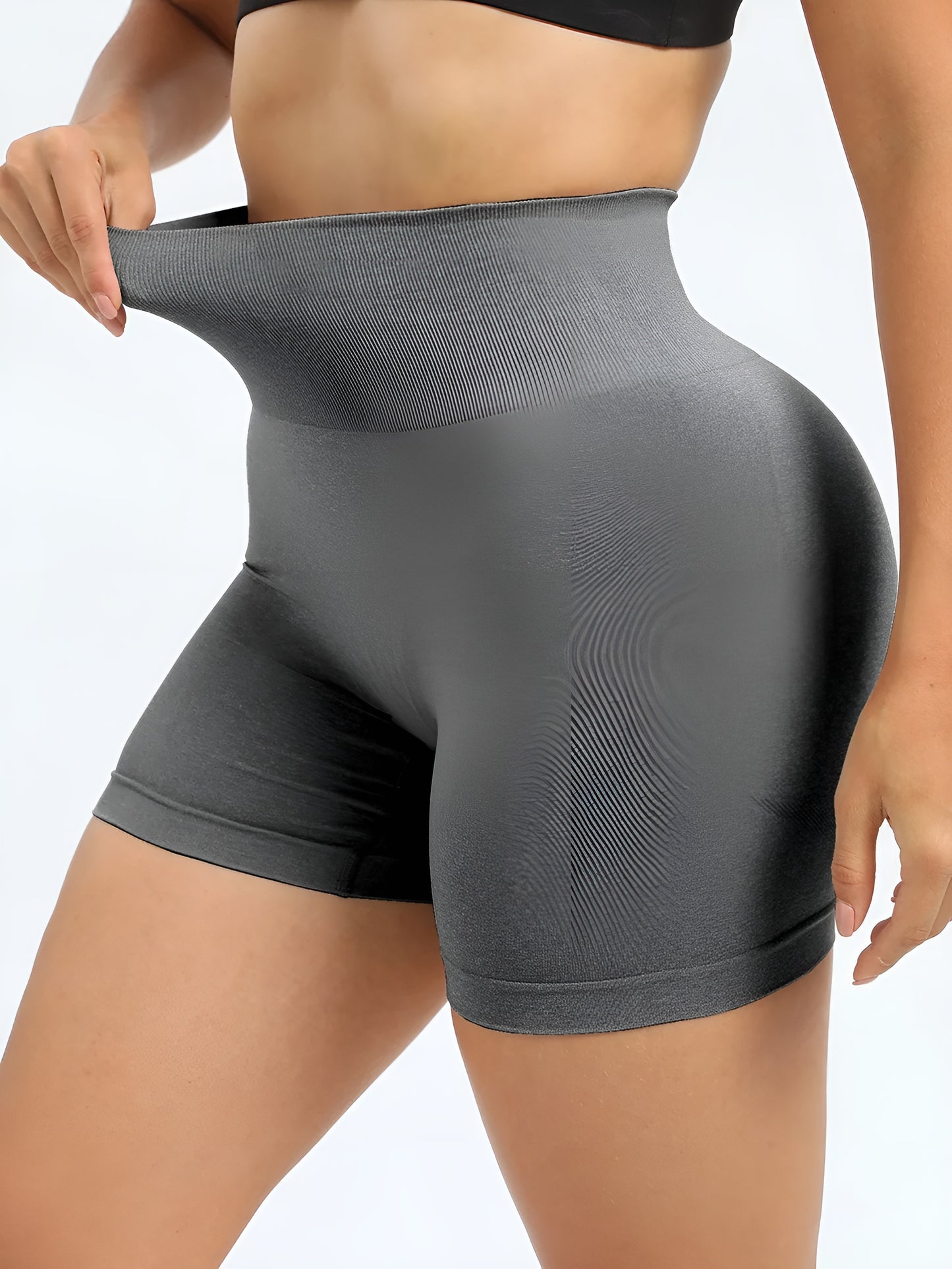 Unite Flexible High-Waist Yoga Shorts